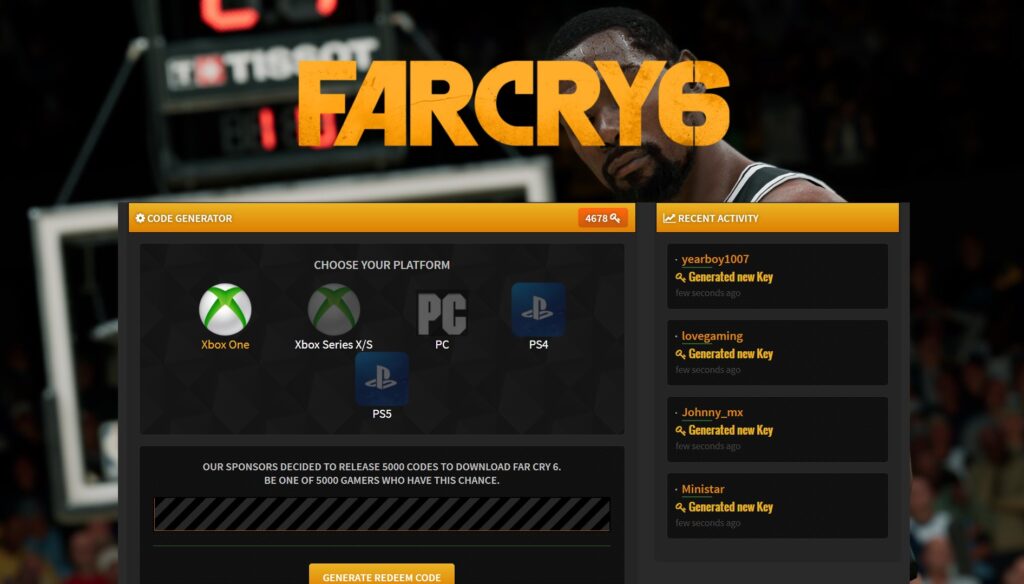 Far Cry 6 Redeem Code